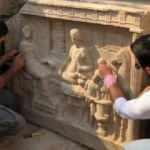 Parion Antik Kenti'nde 1900 yıllık mezar steli bulundu