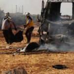 PKK'dan Halep'te sivil savunma ekiplerine f&uuml;zeyle al&ccedil;ak saldırı