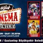 Gaziantep B&uuml;y&uuml;kşehir Belediyesi'nden yazlık sinema g&uuml;nleri