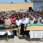 İzmir'deki kazada &ouml;len 7 kişi son yolculuklarına uğurlandı