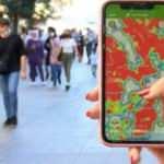 Kırmızıya dönen ilçeler yine maskesiz mesafesiz