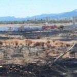 Silifke'deki otluk alanda &ccedil;ıkan yangın kontrol altına alındı