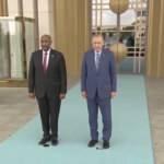 Sudan Lideri El Burhan Beştepe'de... Başkan Erdoğan Konsey Başkanını törenle karşıladı