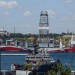 Yavuz sondaj gemisi Haydarpaşa Limanı'na demirledi