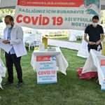 Diyarbakır'da uygulama noktalarına aşılama standı kuruldu