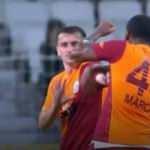 Marcao takım arkadaşına &ouml;nce kafa sonra tokat attı!