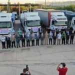 Şanlıurfa'dan Kastamonu'ya 9 tır ve 1 kamyon yardım