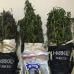 Tunceli'de uyuşturucu operasyonu
