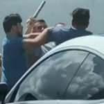 Ümraniye'de yol verme tartışması sopalı kavgaya dönüştü!