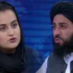 Taliban yöneticisiyle kadın gazetecinin programı dikkat çekti