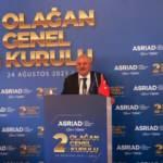 Adnan Danışman, ASRİAD Genel Başkanlığı’na yeniden seçildi