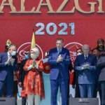 Başkan Erdoğan ve Devlet Bahçeli Malazgirt Milli Park'ında bir araya geldi