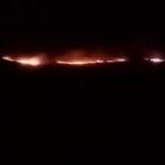 Kayseri'de makilik alanda yangın