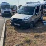 Sivas'ta ambulans ile ticari ara&ccedil; &ccedil;arpıştı: 1 &ouml;l&uuml;, 6 yaralı