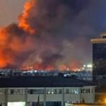 Başakşehir'de sanayi b&ouml;lgesinde korkutan yangın!