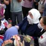 Binali Yıldırım'ın eşi Semiha Yıldırım'dan Diyarbakır Anneleri'ne destek 