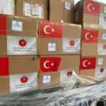 Türkiye'nin hibe ettiği 150 bin doz Kovid-19 aşısı Kırgızistan'a ulaştı