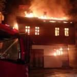 Afyonkarahisar&rsquo;da tarihi konak alevlere teslim oldu