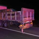 Aksaray'da düğün yolunda feci kaza: 2 ölü, 4 yaralı