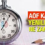 AÖF güz dönemi kayıt yenileme ne zaman? 2021 Anadolu Üniversitesi sınav ve kayıt takvimi açıklandı!