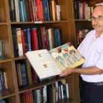 Denizlili gazeteci 40 yıllık kütüphane hayalini köyünde gerçekleştirdi