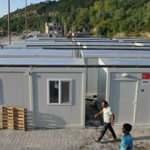 Selden etkilenen vatandaşlar konteyner evlere yerleştiriliyor...	