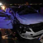 Düğün yolunda feci kaza: 2 ölü, 4 yaralı