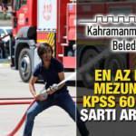 En az lise mezunu ve KPSS 60 puan ile İtfaiye Eri alımı yapılacak! Başvuru şartları neler?