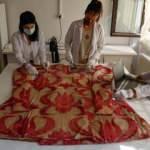  Kanuni Sultan Süleyman'ın kaftanı restore ediliyor