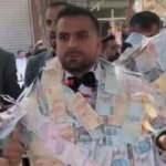 Siirt'te bir düğünde damat paraları taşımakta zorlandı! Arkadaşları yardım etti