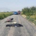 Yaşlı adam motosiklet kazasında hayatını kaybetti 