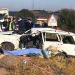 TIR ile otomobil &ccedil;arpıştı: 1 &ouml;l&uuml; 4 yaralı 