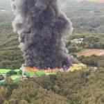 Şile'de fabrikada yangın! Patlama sesleri duyuldu