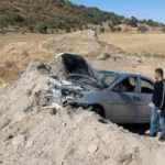 Ailesini aracını ka&ccedil;ırıp kaza yaptı: 5 yaralı