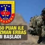 Jandarma en az ilkokul mezunu 5 bin uzman erbaş alımı! Başvuru için son 2 gün