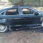 Konya’da bir otomobil alev alev yandı