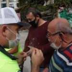 Polis müdüründen sürücüye: Cezanı ben öderim, yeter ki size bir şey olmasın