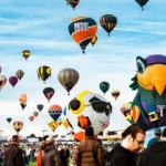 ABD'de rengarenk festival! G&ouml;ky&uuml;z&uuml;n&uuml; balonla kapladı