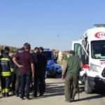 Konya'da iki otomobil çarpıştı: 11 yaralı