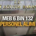 MEB 6 bin 132 personel alımı gerçekleştirecek! Sözleşmeli personel alımı başvuru şartları belli oldu!