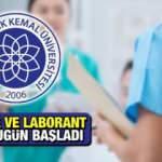 Tekirdağ Namık Kemal Üniversitesi Hemşire ve Laborant alımı sürüyor! Başvuru için son 2 gün...