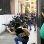 Çatışmaları böyle izledi: 'Beyrutlu amca' sosyal medyayı salladı