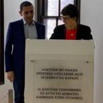 BioNTech'in kurucuları T&uuml;reci ve Şahin, Selanik'te Atat&uuml;rk Evi'ni ziyaret etti