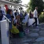 Bodrum'daki t&ouml;rende provokasyon! Kaymakam alanı terk etti