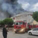 Bursa'da fabrikada büyük yangın 