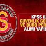 Galatasaray Üniversitesi Güvenlik Görevlisi ve Büro personeli alımı! Başvuru için bugün son