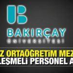 KPSS puanı ile en az ortaöğretim mezunu sözleşmeli personel alım ilanı! Başvurular bugün bitiyor