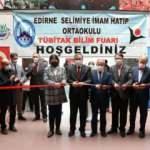 Selimiye İmam Hatip Ortaokulunda 4006 TÜBİTAK Bilim Fuarı açıldı