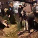 Erzurum&rsquo;da taksicilerin tartışmasında yumruklar konuştu