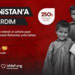İDDEF’ten Afganistan’a Yardım Kampanyası